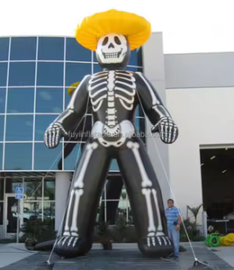 Costume de <span class=keywords><strong>squelette</strong></span> <span class=keywords><strong>humain</strong></span> gonflable d'Halloween pour décorations d'événement et ballon publicitaire - Product Image 1