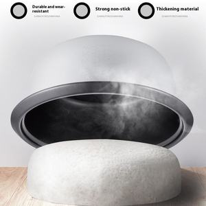 Autocuiseur électrique professionnel à pression, type tambour, avec couvercle en verre visible, pour la cuisson saine des aliments et du riz national, outil de cuisson polyvalent - Product Image 5