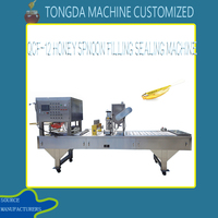 Machine d'emballage de cuillères à confiture d'usine – Machine de remplissage et de scellage de cuillères à miel de type linéaire et rotatif