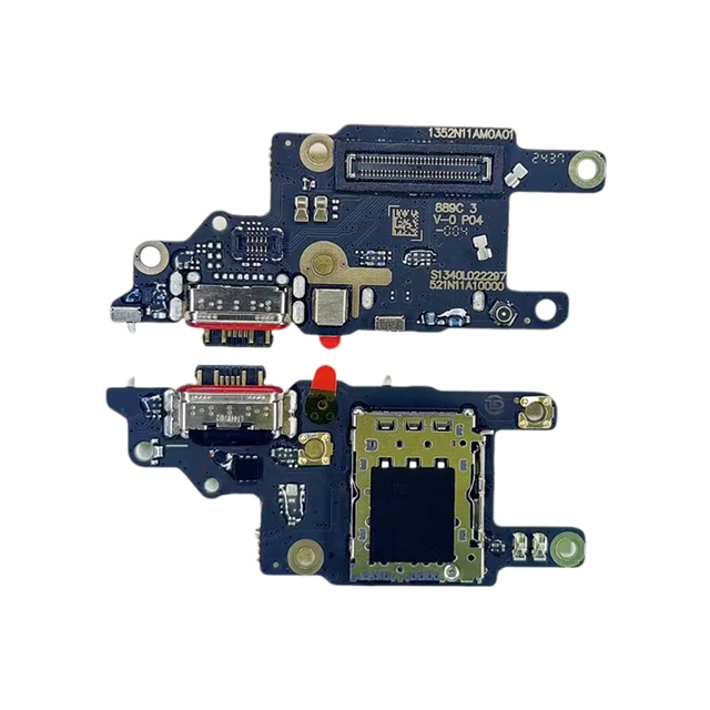 Oem Mobile Phone Flex Cable Charging Port Board for Xiaomi Redmi K70E Poco X6 Pro Mobile Phone Charging Port Replacement