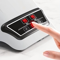 Genouillères chauffantes électriques rechargeables par USB avec batterie au lithium et masseur à lumière rouge pour la physiothérapie des genoux