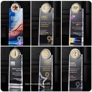 Trofeo <span class=keywords><strong>de</strong></span> Cristal Creativo Personalizado en Forma <span class=keywords><strong>de</strong></span> Estrella <span class=keywords><strong>de</strong></span> Cinco Puntas, Recuerdo <span class=keywords><strong>de</strong></span> Reconocimiento a Empleados y Equipos Destacados en Reuniones Anuales - Product Image 3