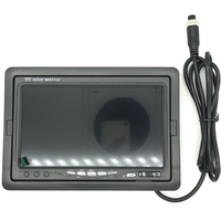 Nouveau moniteur de véhicule 7 pouces IPS TFT connexion haute définition Mobile DVR voiture boîte noire papillon LCD