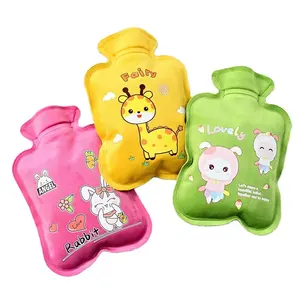 Hot Water bottle multi colour rubber water bag standard body warming hot water bag small