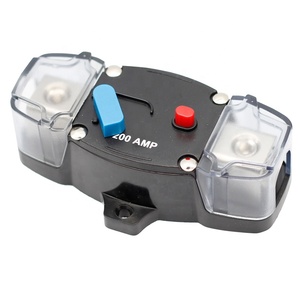 12-48VDC Mini disyuntor 30A-300A Portafusibles en línea para automóvil con Terminal estéreo <span class=keywords><strong>Protector</strong></span> de sobrecarga de barco marino - Product Image 2