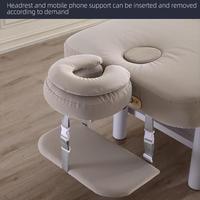Table de Soin Esthétique Professionnelle Manuelle avec Design Ergonomique en Cuir PU Imperméable pour Salons de Beauté, Spas et Cliniques – Vente en Gros