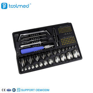 TOOLMED PGR patela Groove pengganti Titanium ortopedi bedah dokter hewan Kit instrumen penjualan laris dokter hewan - Product Image 1