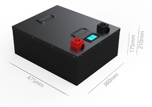 48 볼트 골프 카트 배터리 클럽 자동차 충전기 16S 51.2v 100ah 150ah 200ah Lifepo4 배터리 (파란색 치아) - Product Image 5