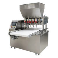 Machine de remplissage automatique anti-goutte pour snacks et pâtisseries en acier inoxydable de qualité alimentaire