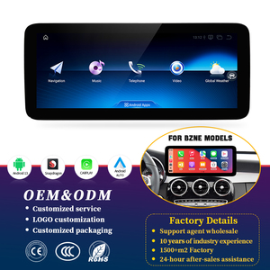 Pantalla Android 14 de 12.3'' con Marco Delgado y 2K, Auto Carplay para Mercedes Benz Clase C V W205 <span class=keywords><strong>W446</strong></span> X253 W470 AMG 2015-2018, GPS Navi - Product Image 1