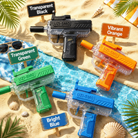 Pistolas de juguete eléctricas para adultos, pistolas de agua a presión bidireccional tipo Gatling, lanzadores de bolas de gel, juguetes de broma, fuegos artificiales, pistolas de agua para niños.