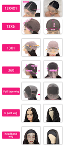 Parrucca in Capelli Umani 100% con Frontale in Pizzo <span class=keywords><strong>13</strong></span>*4 Annodato a Mano, Liscio Crespo, Ottimo Regalo per Donne, Colore Pizzo Trasparente - Product Image 5