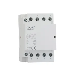 ZOII hogar AC Modular Contactor AC 220V 230V 32-63A interruptor controlador para Smart Home House Hotel
