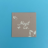 Carte de visite personnalisée avec logo, impression sérigraphique sur carton et papier couché