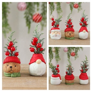 Adornos Decorativos Navideños de Resina al por Mayor, Gnomos de Navidad, Papá Noel, Muñecos de Nieve, Artículos para Fiestas - Product Image 6