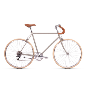 Vélo de ville <span class=keywords><strong>vintage</strong></span> 700c coloré pour adulte, modèle 2026, vélo de route classique en acier à 8 vitesses, vélo de course pour homme, <span class=keywords><strong>fixie</strong></span>, à vendre - Product Image 2
