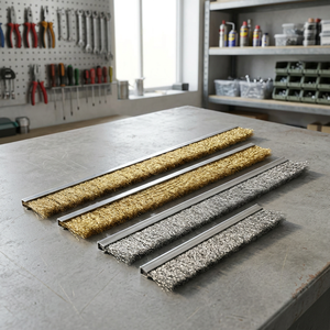Brosse à bande en PVC pour le nettoyage des surfaces industrielles, l'élimination de la poussière, l'étanchéité et la protection des machines - Product Image 2