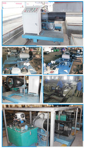 <span class=keywords><strong>Machine</strong></span> de <span class=keywords><strong>tension</strong></span> hydraulique pour barres d'armature en acier précontraint pour pieux en béton, avec moteur 7,5 kW 380 V - Product Image 6