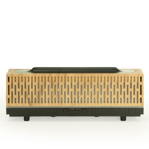 Tùy Chỉnh 200Ml Hình Chữ Nhật Hộp Ngọn Lửa Khuếch Tán Hương Thơm Nhà Thương Mại Sử Dụng Tinh Dầu LED Ánh Sáng Độ Ẩm Không Khí Mát Sương Làm Cho - Product Image 6