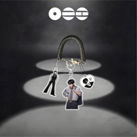Set de 3 Piezas KPOP BT Idol V JK ARIRANG: Llavero con Cuerda, Cordón para Teléfono y Etiqueta para Nombre, Accesorios para Fans de JIMIN, SUGA, RM, J-HOPE
