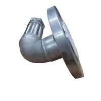 Tuyau flexible en acier inoxydable 304 avec raccord à bride, type mobile, soufflet fixe, résistance aux hautes températures 0,6-3,2 Mpa
