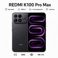 REDMI K100 Pro Max Chine 5G Quad Core 6.7 Smartphone Snapdragon 8 Elite Appareil photo 200MP 9070mAh Charge rapide 100W Android