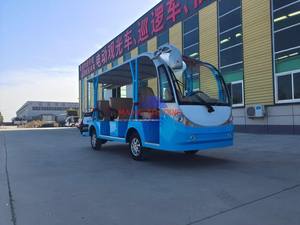 Autobús Turístico Eléctrico de 14 Plazas, Vehículo Turístico Personalizado con Tracción en las 4 Ruedas, Autobús Urbano de Transporte Turístico - Product Image 3