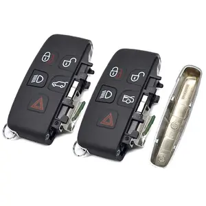 Orijinal anahtarsız fob kabuk 5 düğme yedek oem kapak için Land Rover Range Rover Sport LR4 Evoque Jaguar XFL XE XJ akıllı anahtar