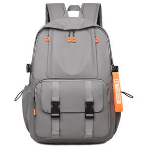 Water-repellent Wear-resistant <b>Backpack</b> Men's New Simple Casual Student Schoolbag Business Travel Fashion Computer Bag - Product Image 5
