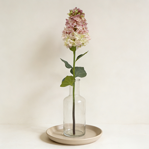 도매 타워형 수국 줄기 번트 효과 사실적인 인조 꽃 내구성 있는 꽃 장식 거실 웨딩용 - Product Image 6