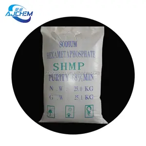 Fabrik Großhandel Natrium-Hexametaphosphat SHMP-Pulver (NaPO3) 6