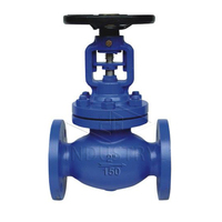 Bon prix de gros Taille personnalisée WCB/CF8/CF8M 150LB/300LB/600LB/900LB API Soufflet en acier moulé Joint Globe Valve