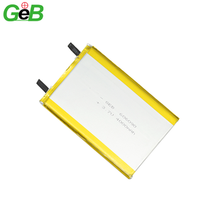 606090 rechargeable <span class=keywords><strong>3</strong></span>,6 V Li ion polymer lithium polymer Lipo Li-polymer battery s 14.8Wh <span class=keywords><strong>3</strong></span>,7 V 4000 mAh 4000 mAh Li-Ion battery - Product Image 1