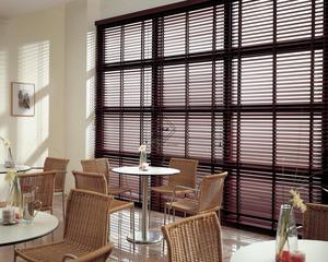 Persianas Verticales de Madera Personalizadas Profesionales, Persianas Venecianas Modernas para Interiores, Ecológicas para Hoteles - Product Image 2