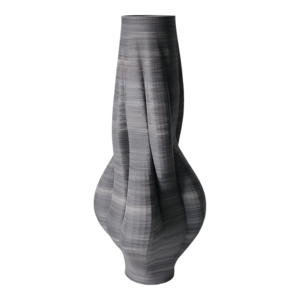 Vaso in ceramica scultoreo moderno per l'arredamento del soggiorno, vaso per fiori contemporaneo, decorazione per la casa e la camera da letto, design 3D - Product Image 2