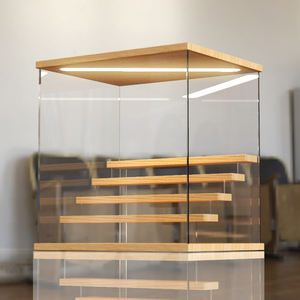 Boîte aveugle boîte de <span class=keywords><strong>rangement</strong></span> boîte de <span class=keywords><strong>rangement</strong></span> de jouets portable avec éclairage <span class=keywords><strong>Lego</strong></span> <span class=keywords><strong>rangement</strong></span> anti-poussière vitrine portable - Product Image 5