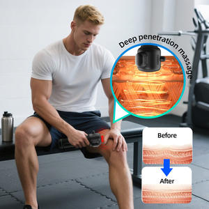 Profesional Dropshipping calentado Fascial pantalla LCD tejido profundo cuerpo percusión vibración terapia muscular máquina de pistola de masaje - Product Image 3