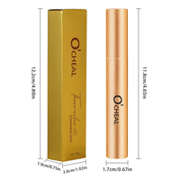 Stick d'ombre à paupières scintillante imperméable à l'eau pour peau foncée, ombre à paupières dégradée avec deux couleurs
