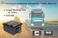 Lithmate AC parkir fungsi ganda, baterai memulai truk sepeda dalam 24V 100AH 150Ah 160Ah 200ah