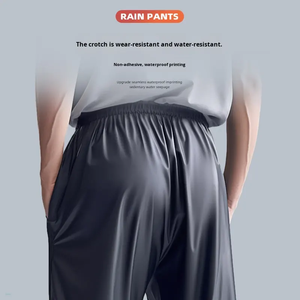 Un imperméable intégral pour hommes et femmes, un ensemble de vêtements de <span class=keywords><strong>pluie</strong></span> pour les trajets en moto, vélos électriques et bicyclettes - Product Image 6