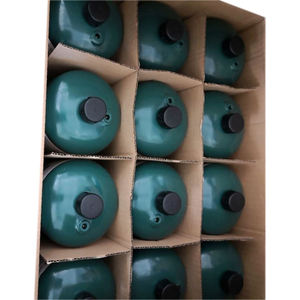 Tanque de Propano Recargable de 16 oz con Certificación DOT, Cilindro de Gas de Acero Verde de 1 lb con Válvula CGA600 para Combustible LP - Product Image 4