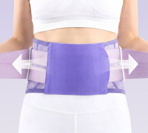 Cintura <span class=keywords><strong>di</strong></span> Supporto Lombare Regolabile, <span class=keywords><strong>Corsetto</strong></span> Traspirante per Uomo e Donna, per Dolori alla <span class=keywords><strong>Schiena</strong></span>, Scoliosi, Sciatica - Product Image 4