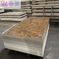 Feuille de PVC artificielle en marbre UV, vente chaude 2023