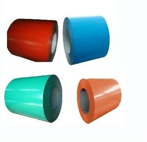 Bobine de tôle prélaquée de 0,18 mm d'épaisseur, surface lisse, revêtement simple/double, production professionnelle, conforme aux normes nationales - Product Image 1