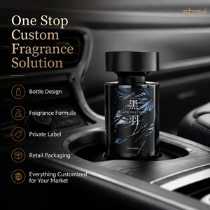 Ambientador de Coche Recargable con Liberación Continua de Aroma Suave, Tapa Negra Mate, Diseño Compacto para Portavasos - Product Image 3