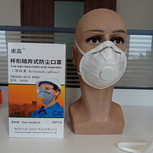 Penjualan laris masker debu 2023 bentuk cangkir tali kepala peralatan pelindung pribadi <span class=keywords><strong>Respirator</strong></span> partikulat 9009V - Product Image 3