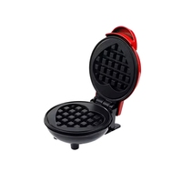 Mini gaufrier pour sandwichs petit-déjeuner, machine à pain et gâteaux domestique avec pot, pour usage domestique