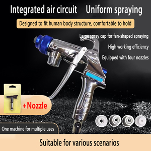 Máquina de pulverización de pintura de piedra pequeña, todo en uno, <span class=keywords><strong>grano</strong></span> de piedra profesional, pulverizador sin aire, <span class=keywords><strong>PISTOLA</strong></span> DE PULVERIZACIÓN 2 en 1, - Product Image 2