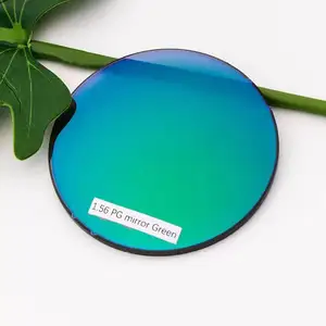 HONGCHEN Best Quality Sunglasses Lens All Colors Cr39 1.49 Polarized With Mirror Tinted Sunglasses Lens