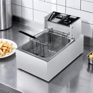 <span class=keywords><strong>Friteuse</strong></span> Électrique Commerciale Professionnelle en Acier Inoxydable <span class=keywords><strong>pour</strong></span> Frites et Poulet Frit – Offre Spéciale - Product Image 6